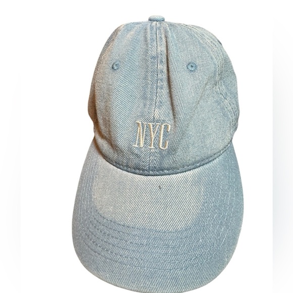 Classic Retro Denim NYC Baseball Cap - Picture 6 of 7